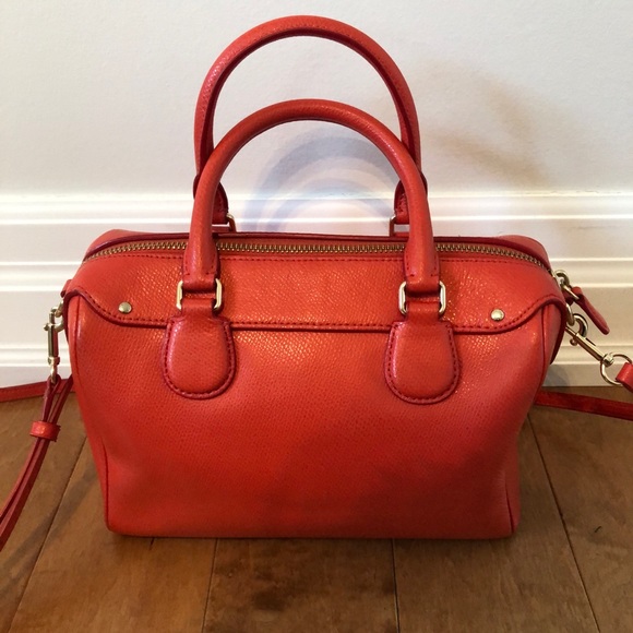 Coach Bennett Satchel Crossbody Leather Bag - Picture 3 of 12